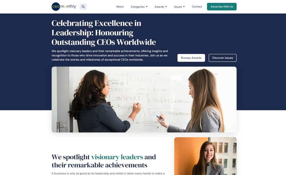 Featured Article Image - CEO Monthly – New Website Launches with Major Improvements