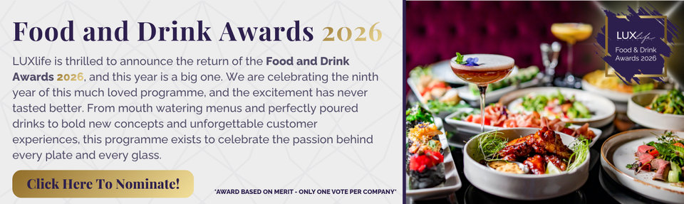 Advert banner - LUX - Food & Drink Awards 2026
