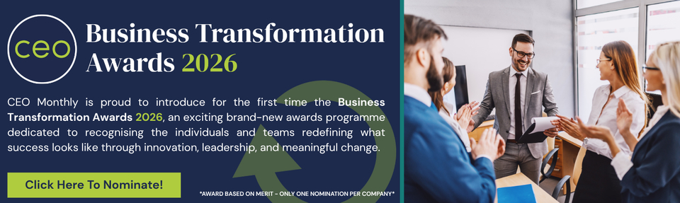 Advert banner - CEO - Business Transformation Awards 2026
