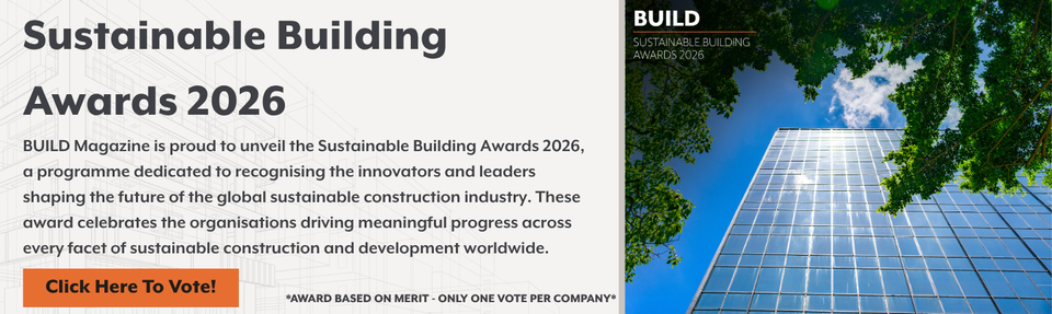 Advert banner - BUILD - Sustainable Building Awards 2026