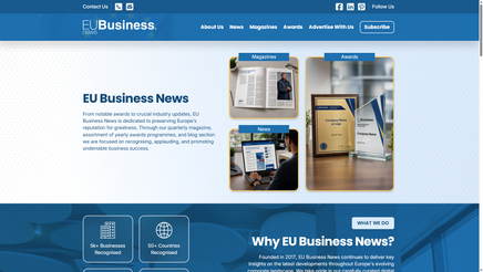 The New EU Business News Website Officially Launches