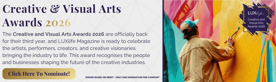 Advert banner - LUX - Creative and Visual Arts Awards 2026