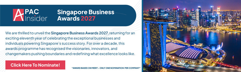 Advert banner - APAC - Singapore Business Awards 2027