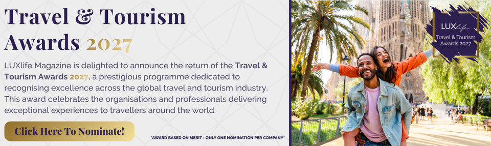 Advert banner - LUX - Travel and Tourism Awards 2027