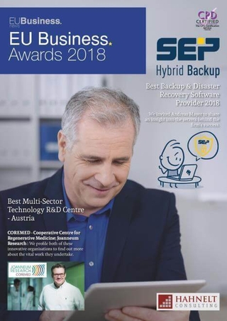 Awards Supplement Cover Image - European Enterprise Awards 2018