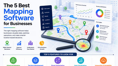 The 5 Best Mapping Software for Businesses - Post Thumbnail