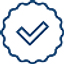 Issue Stats Icon - Tick