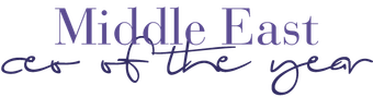 Award logo of Middle East CEO of the Year Awards